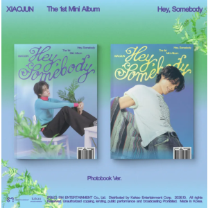Xiaojun 1st Mini Album - Hey, Somebody (Photobook Ver.)